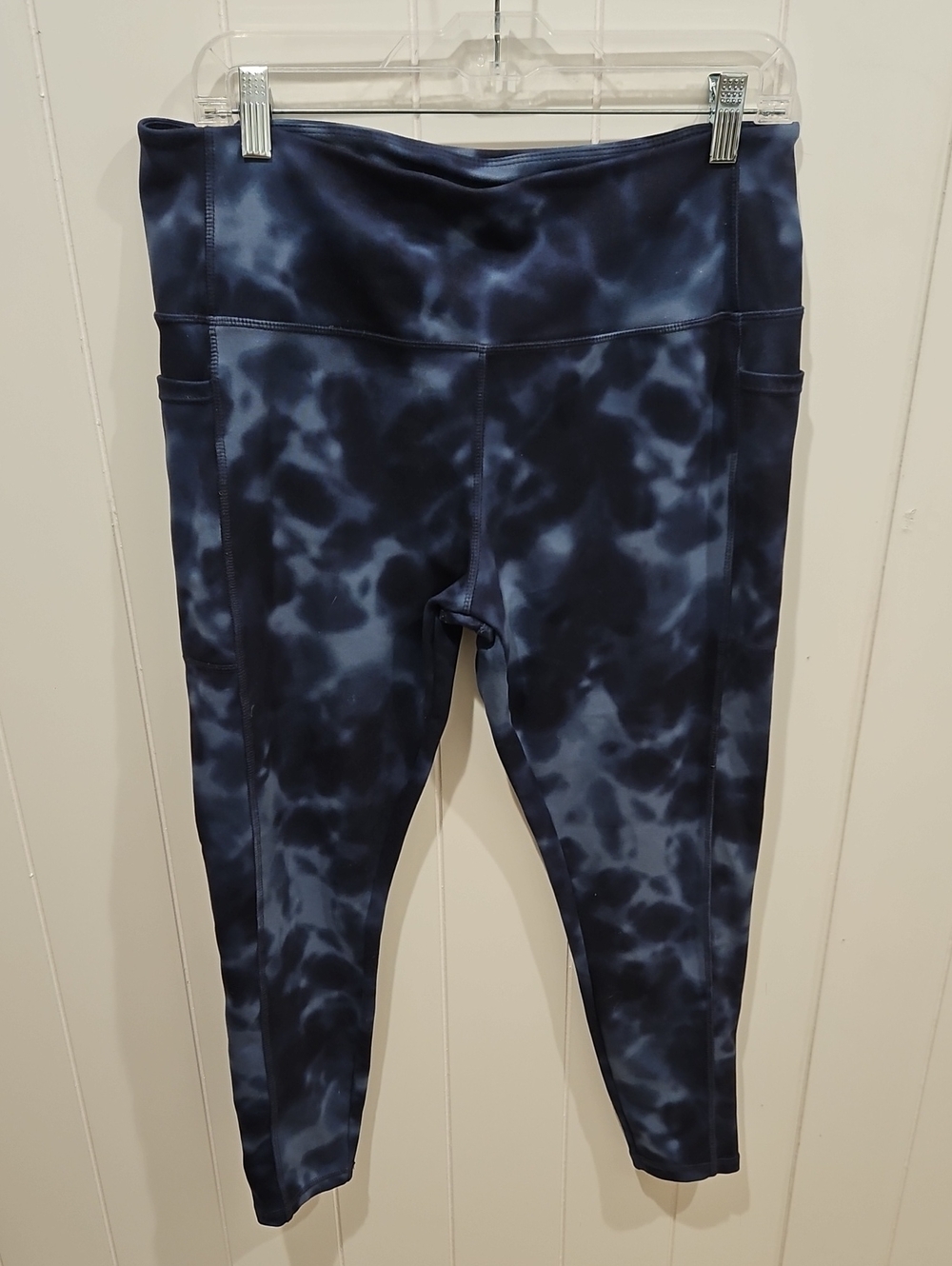Danskin Blue Tie-Dye Active Leggings